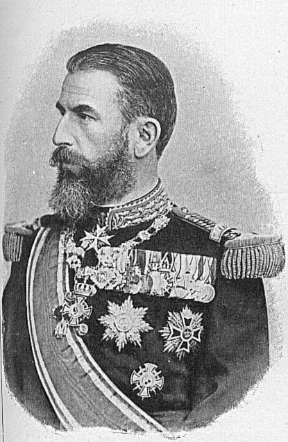 Portrait of King Carol I of Romania