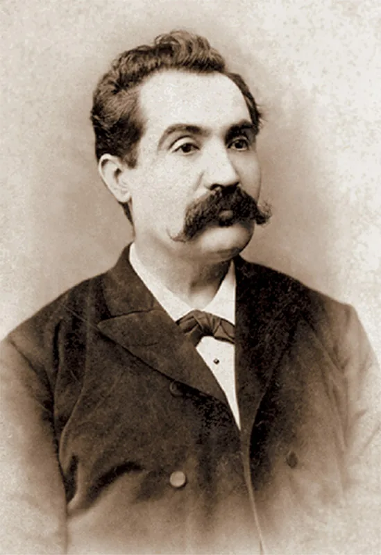 Portrait photograph of Mihai Eminescu